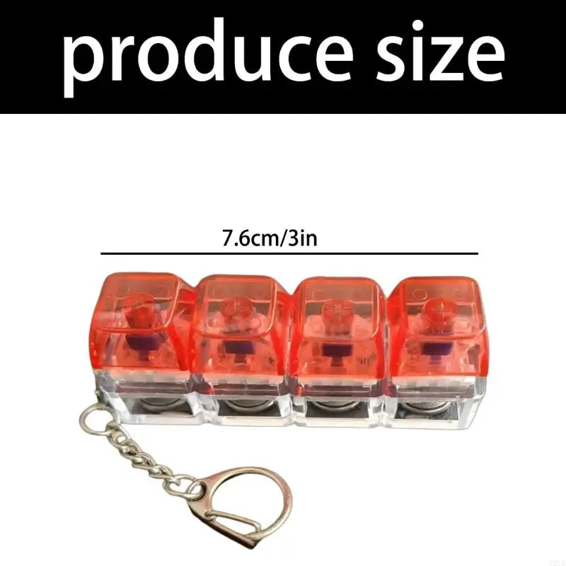 TapGlow™ LED Keychain